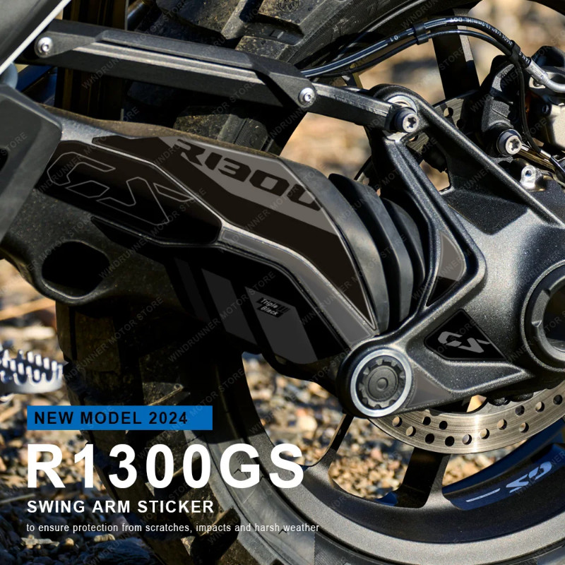 For BMW R1300GS 2023 2024 Motorcycle Swingarm Decal 3D Epoxy Resin ...