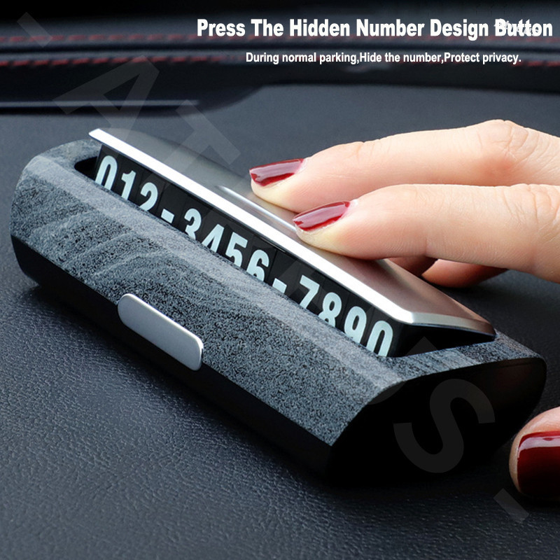 Proton Car Phone Number Display Luminous Plate Holder Car Temporary ...