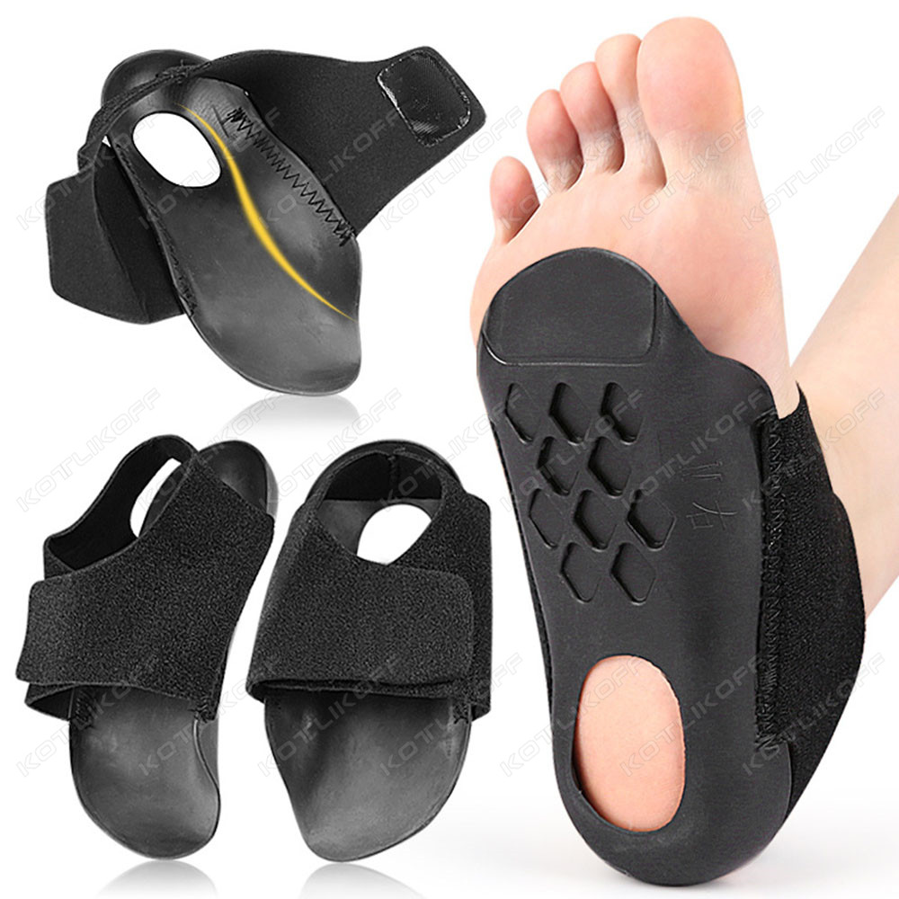 1/2 Pair Wearable Orthopedic Insoles Flatfoot Correction Cubitus Varus ...