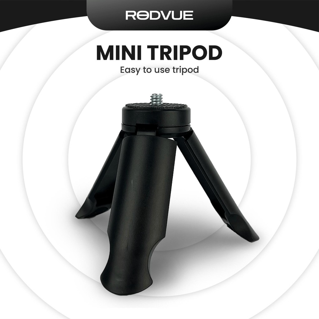 RODVUE Mini Tripod – Compact & Handy Camera Stand | RODVUE by ROADCAM ...