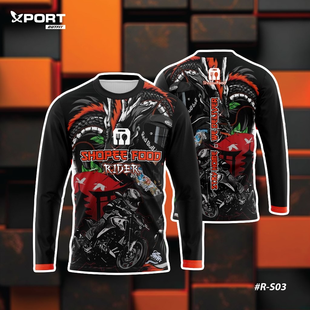 KILANG KL BAJU RIDER SHOPEE JERSI SHOPEE DRIVER DELIVERY KALIS AIR ...