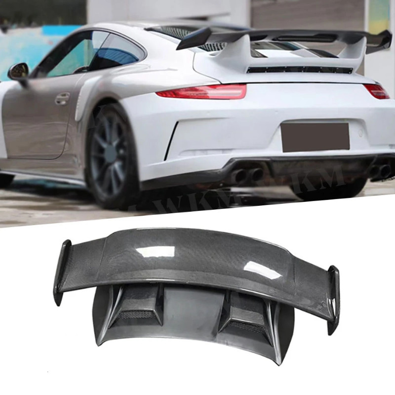 For Porsche 911 GT3 2015 2016 2017 2018 Carbon Fiber Rear Spoiler Trunk ...