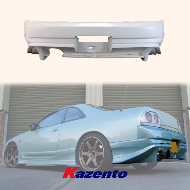 For Nissan Skyline R33 GTST DO Style Fiberglass FRP Unpaint Rear Bumper ...