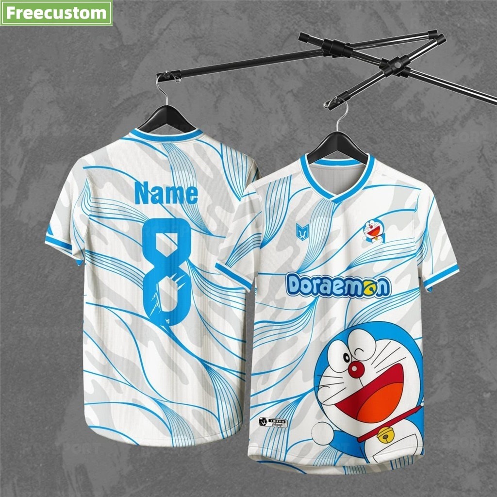 [Customizable names numbers] 2025 New Doraemon design Jersey men's ...