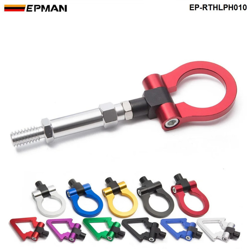 AutoTecknic Aluminum Track Ready Tow Hook - VW Golf MKV