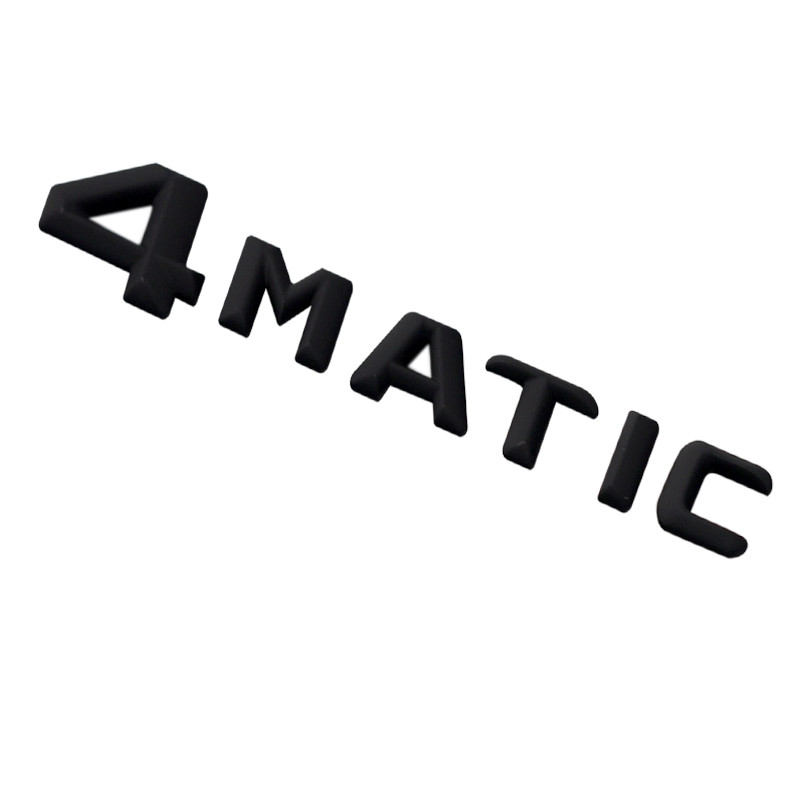 ABS Car Sticker New Old Letters Badge for Mercedes Benz 4MATIC Emblem ...