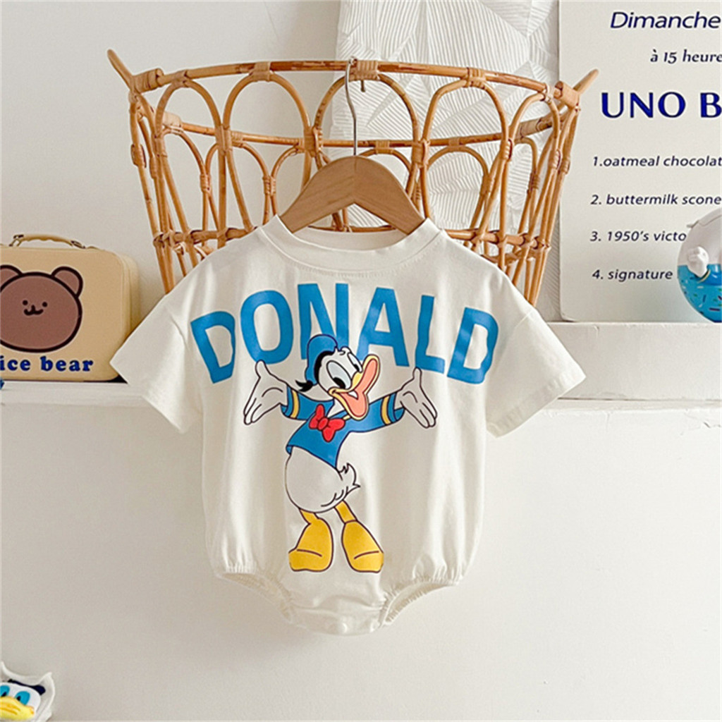 Fleece Stuff Donald Duck Design Dress For New Born Baby Boy main image 1