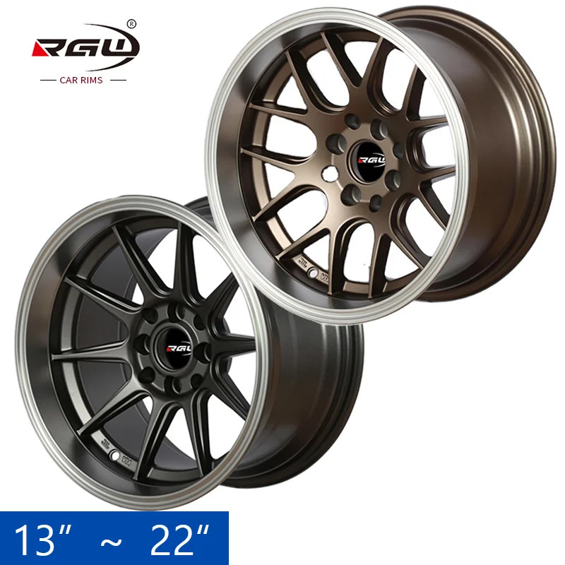 five hole mag car rim 14 15 16 17 18 20 22 inch wheels 5x100 5 holes 4 ...