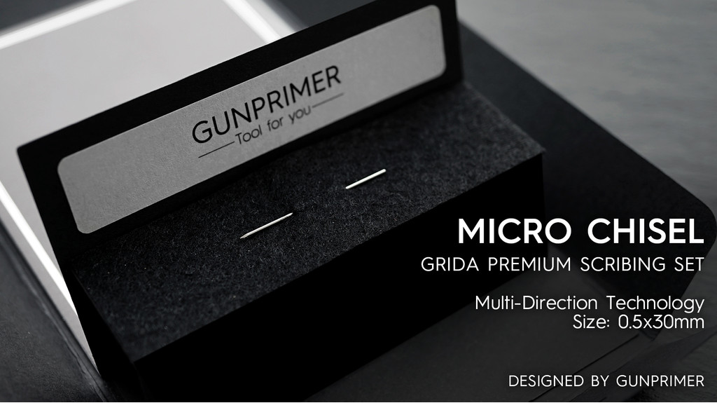 Tool Korea Gunprimer GP Grida Starter Set Scribing Micro Chisel G05-S-3 ...