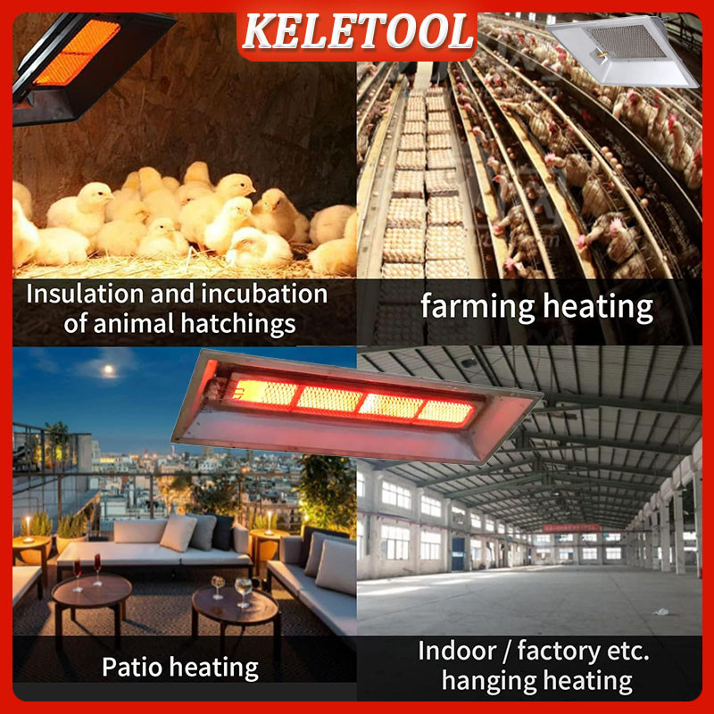 Gas Brooder Heater Automatic Heating Incubation Equipment Infrared ...