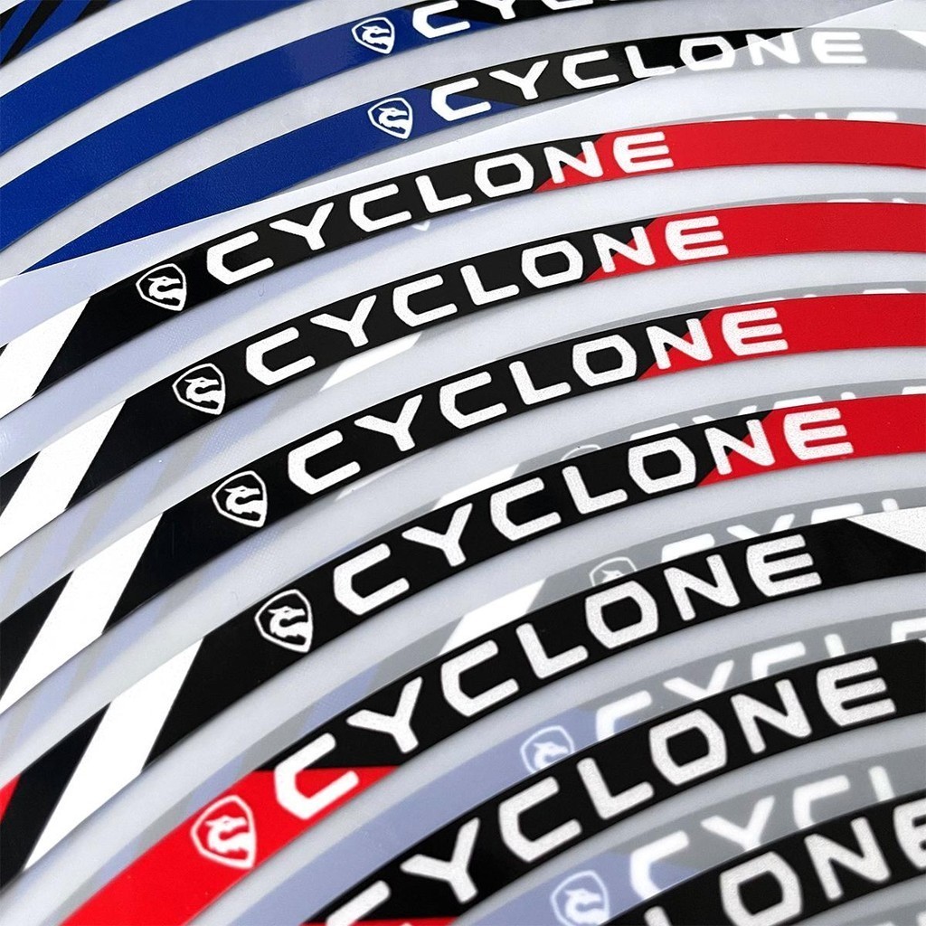 For Cyclone RT2/RT3/RT4 Special Wheel mags Stickers Reflective ...