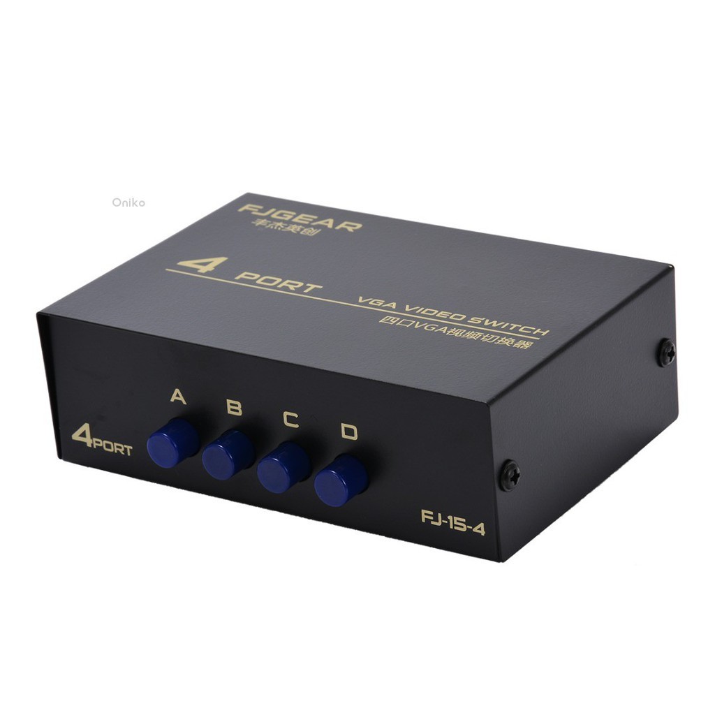 in stock Oniko130MHz 1 to 2/4 VGA Video Splitter Monitor Switch ...