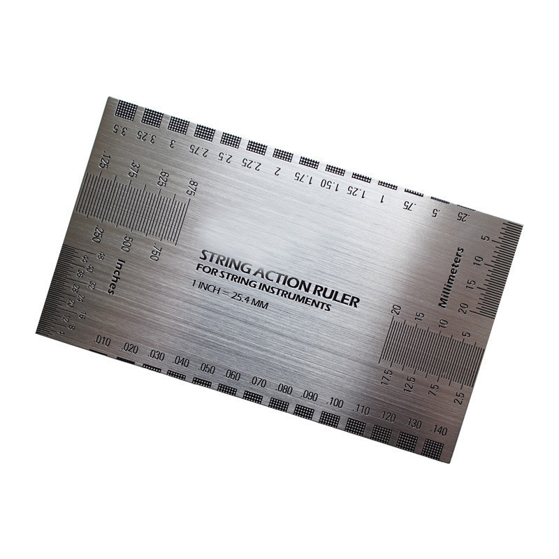 Baroque String Action Ruler Gauge Tool In/mm String Action Ruler for ...