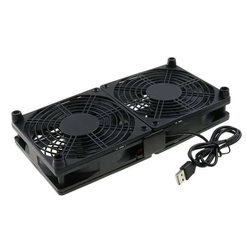 For Fan Router Cooling | Portable PC Case USB Powered Computer Cabinet ...