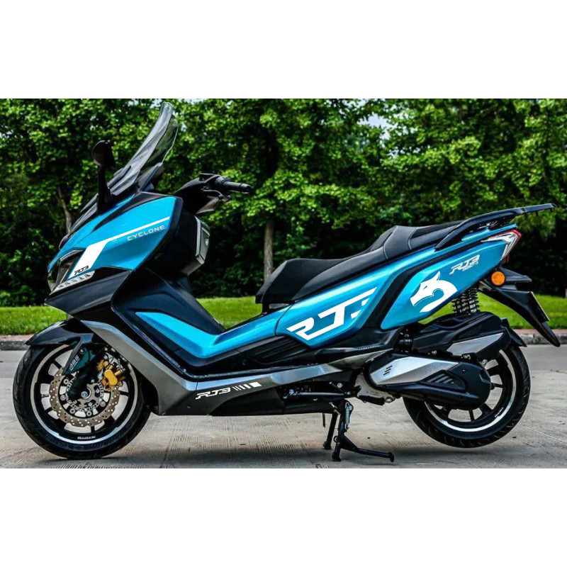 Motorcycle body fairing sticker logo decals Protector Decal For CYCLONE ...