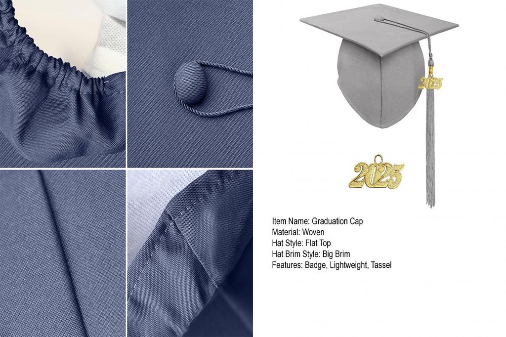 (VIP) Graduation Cap and Tassel Set 2025 Graduation Headwear Adjustable ...