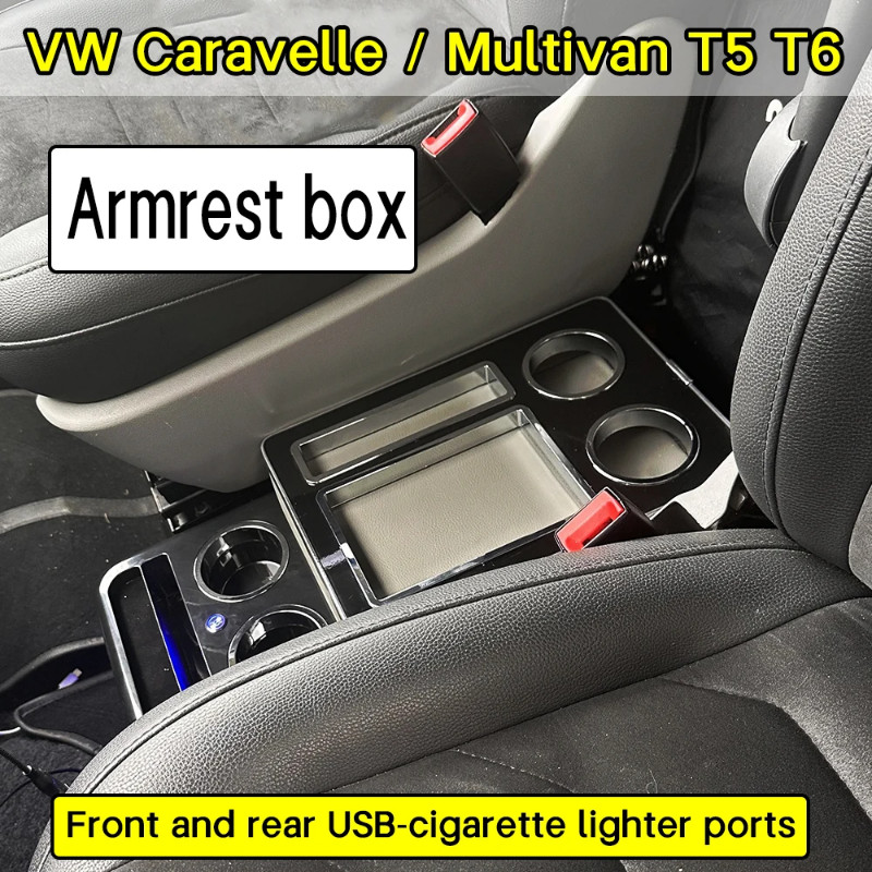 Mittelkonsole Aufbewahrungsbo FÜR VW FÜR Caravell Produktbild-Vorschau 8