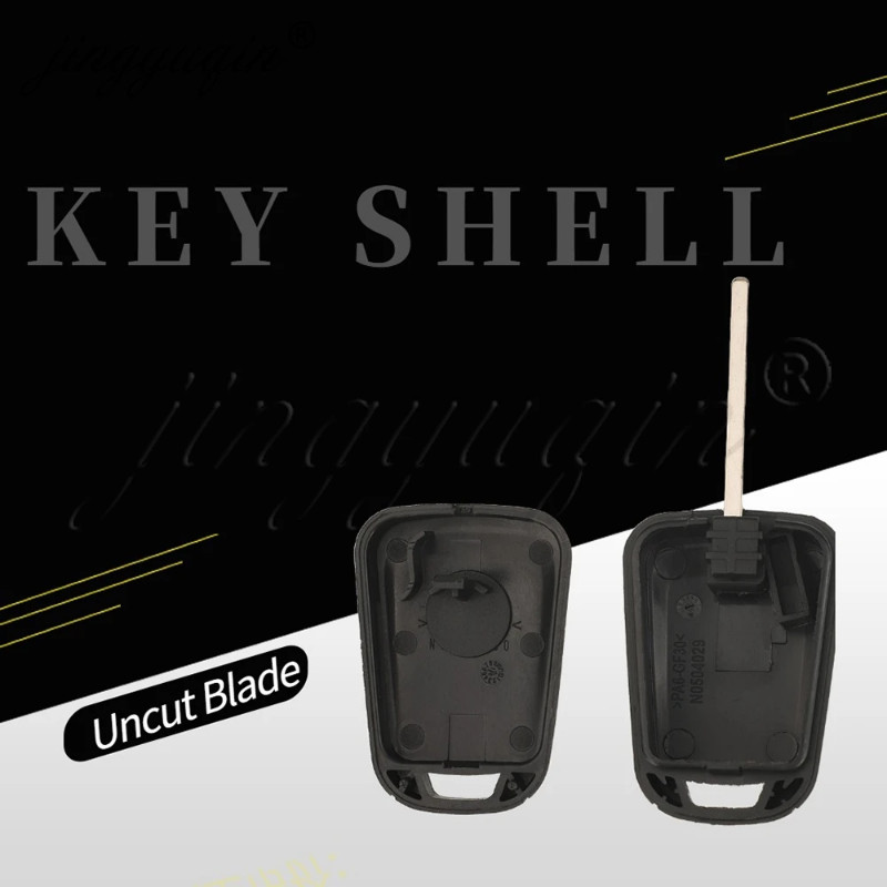 jingyuqin Replacement Transponder Chip Car Key Shell For GM Chevrolet ...