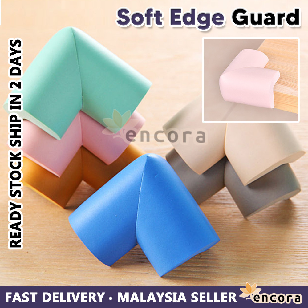 Encora Soft Sponge Edge Protector Baby Safety Table Edge Guard Corner ...