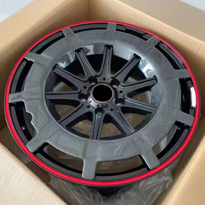 Forged Alloy Wheels 22inch 5*130 Carbon Fiber Passenger Car Wheels for ...