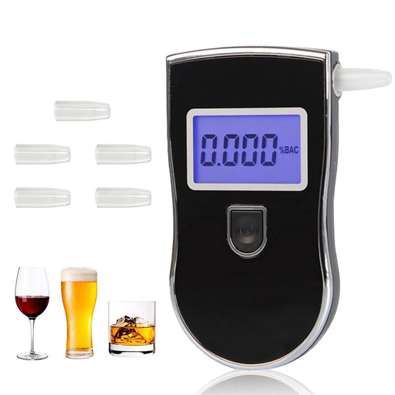 NEW Hot Selling Digital Breath Alcohol Tester Car Breathalyzer Portable ...