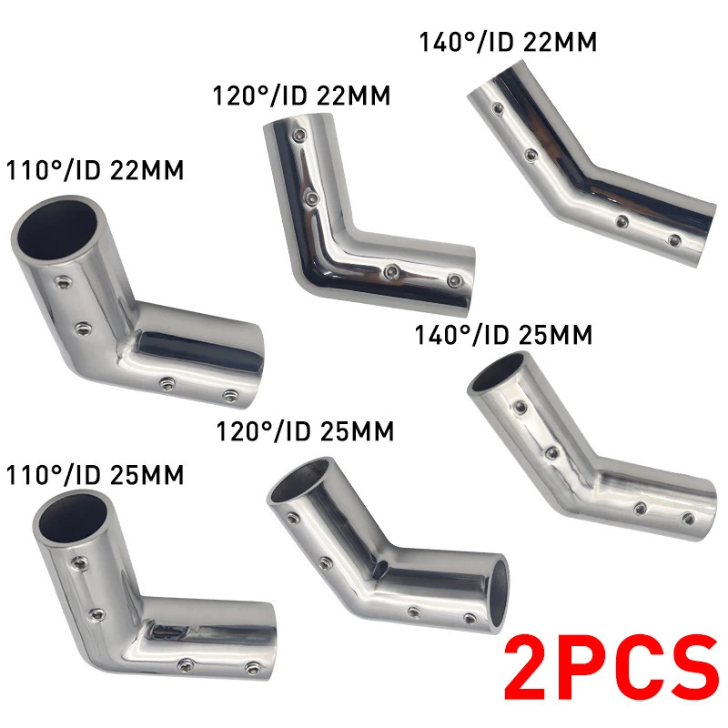 Marine Stainless Steel Elbow SHENGHUISS 2-Way Pipe Fitting Elbow Marine 316 Togo Marine Stainless Steel Elbow Fitting-581252
