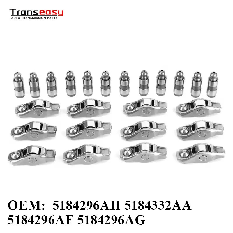 Newborn Diapers Set Of 12 Rocker Arms – Compatible With 3.6L V6 Chrysler, Dodge, Jeep, Ram Models 2016-2024 | OE 5047896AD Replacement Dodge Durango 3.6L Engine Parts