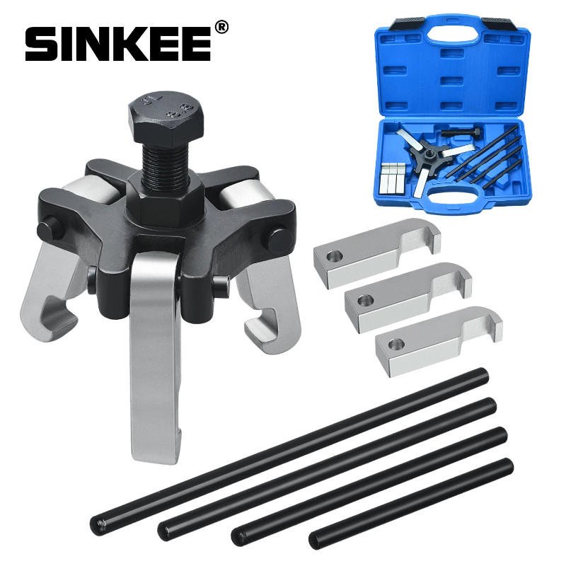DPTOOL Estrattore Bilanciatore Armonico - 6 Ganasce, Compatibile Ford, GM, Chrysler, Cadillac, Mitsubishi