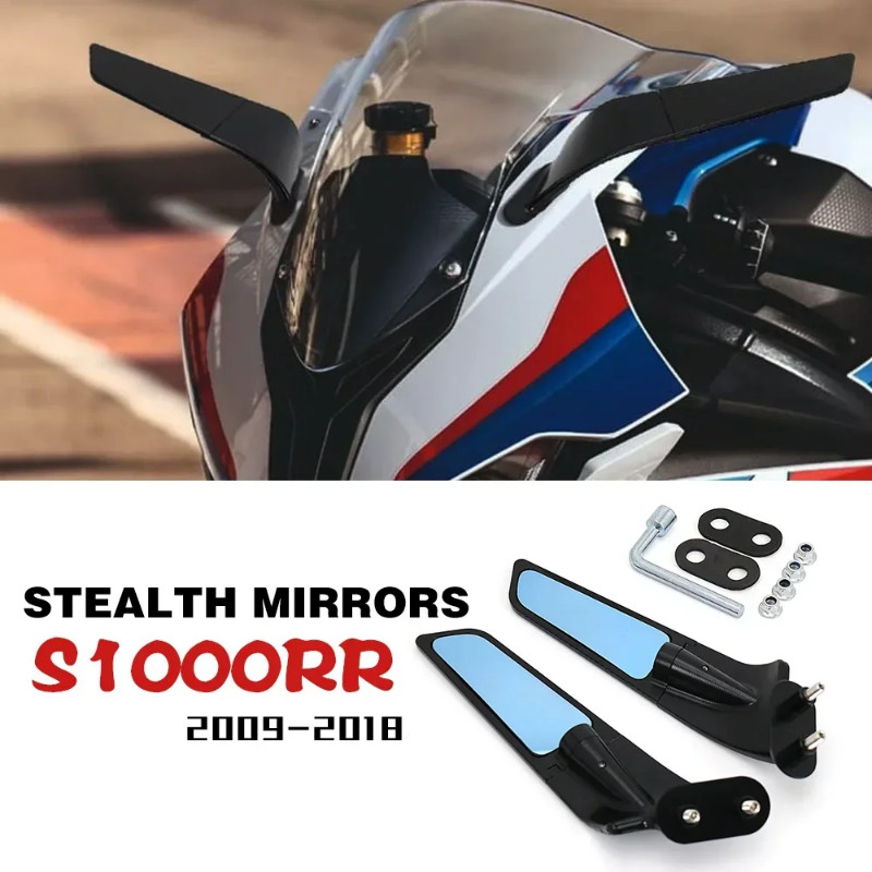 Stealth Mirrors for BMW S1000RR S 1000 RR Accessories Adjustable ...