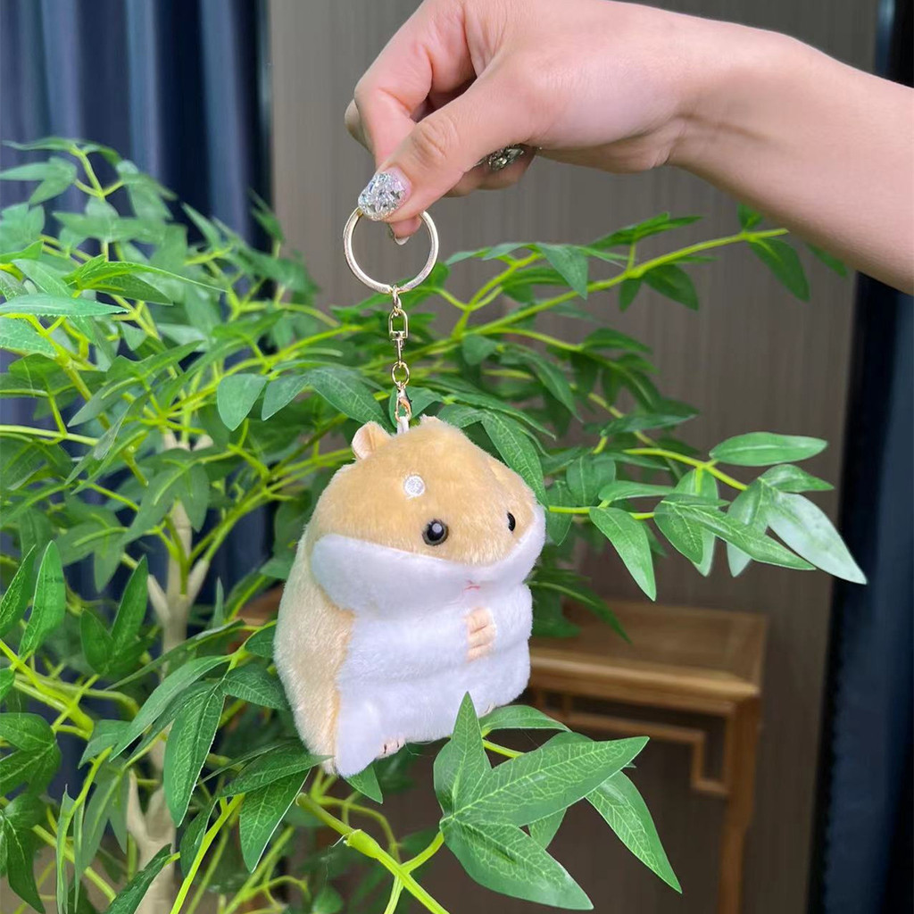 Hamster Plush Tiny Hanging Toy Keychain Available In Various Colors For ...