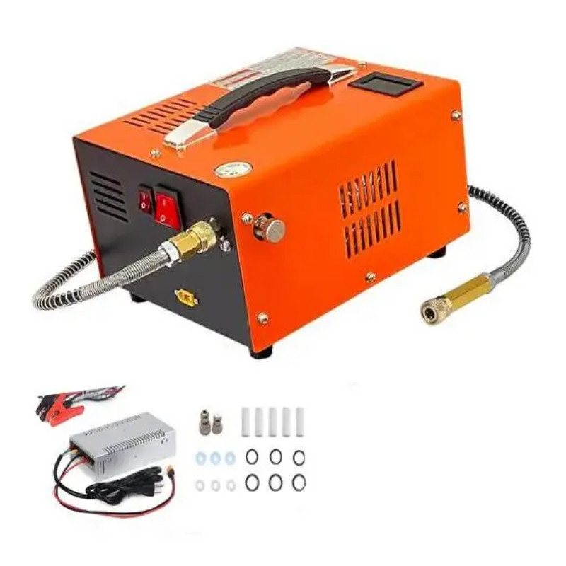AP03 4500PSI Air Compressor Built-in Fan for PCP Airsoft Guns ...