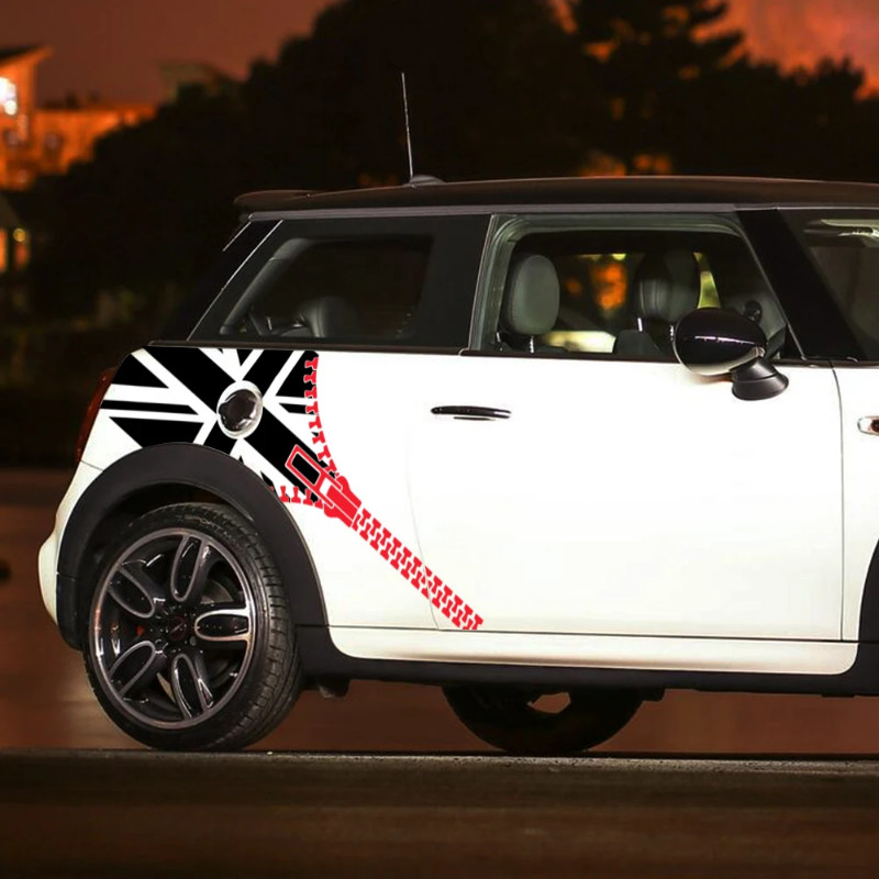 Car Stickers Union Jack Styling Tuning Decor Decal For Mini Cooper S ...