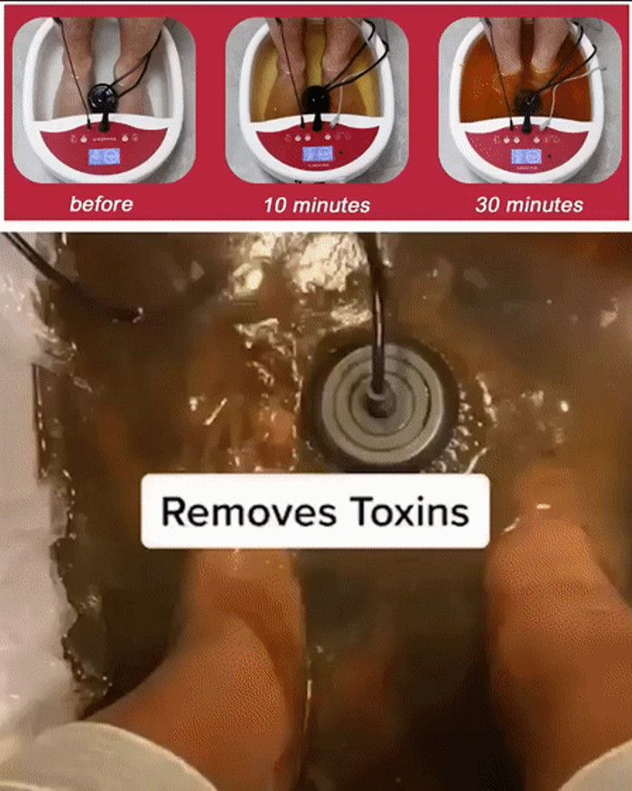 Durable Detoxifier Easy to use Durable foot bath Convenient power ...