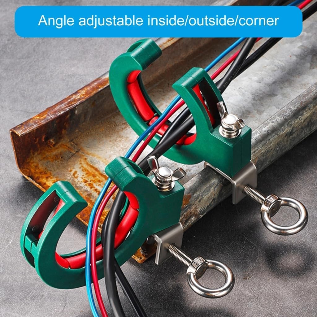 Cable Tray Pulley Roller Cable Laying Roller Helper Adjustable Clamp ...
