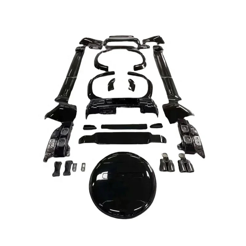 007 Bond Edition Black Full Body Kit for L663 New Defender 90/110 Black ...