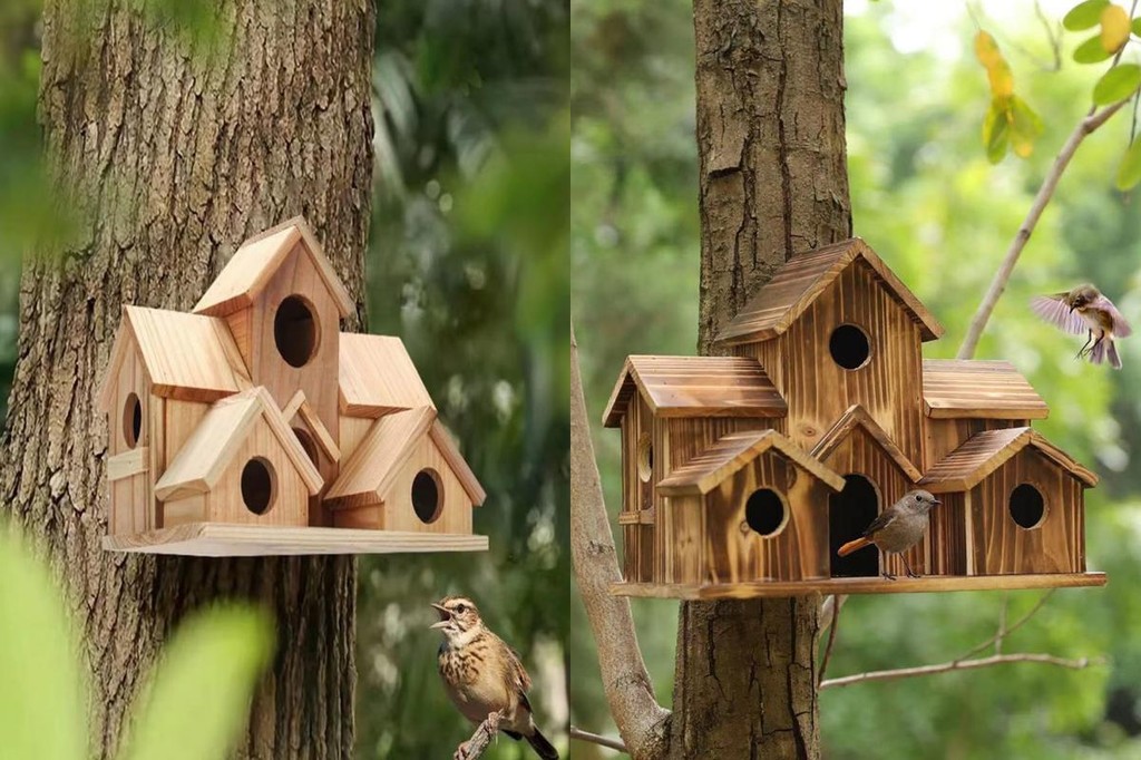 View of [WMP] Bird Aviary for Perching Bird Aviary with Multiple Doors Handmade ...