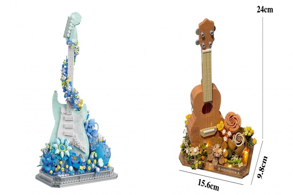 SP* Handmade Piano Building Toy Building Block Musical Instrument Diy ...