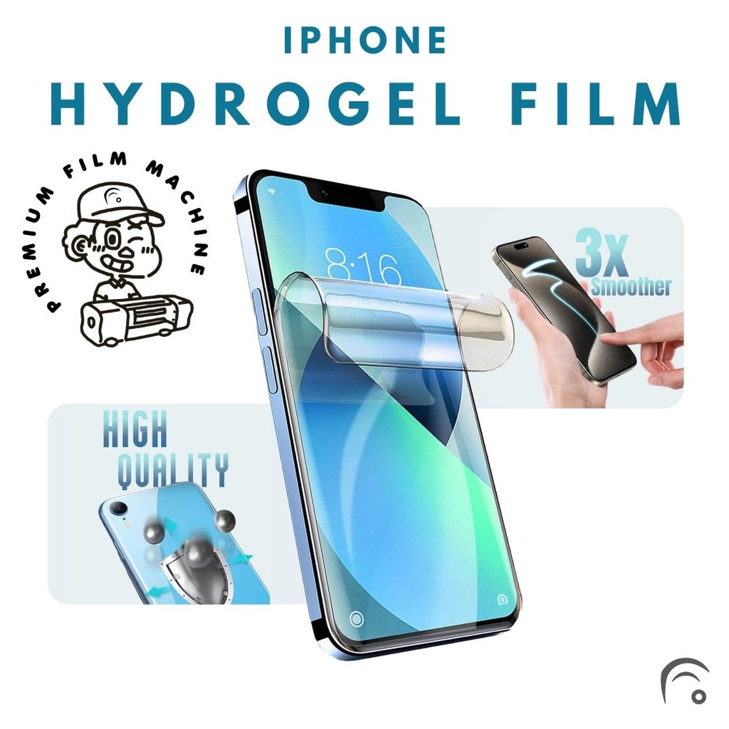 FRESCO Machine Cut Film Screen Protector For iPhone 17 16E 16 15 14 13 ...