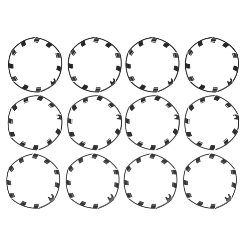 VEVOR Wheel Rim Cover Hubcaps, 15 In Diameter, Sturdy & Durable Scratch-Resistant Hubcap With Snap & Valve Nozzle Hole, ABS & PC Hubcap With High Rigidity & Less Wind Drag, Fits For All Weather Use, Hubcaps - Canada