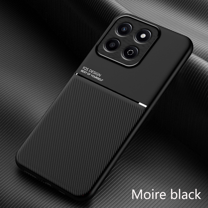 HULLIN Cover Antiurto Con Anello Magnetico Per HONOR 200 Smart / X7C / X6B 5G – Rosso, Con Fori Di Ventilazione