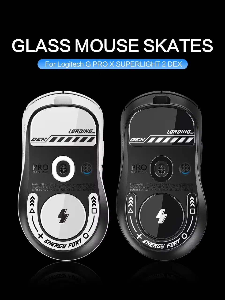 Wireless gaming mouse wheel feet for Logitech G Pro X Superlight 2 DEX ...