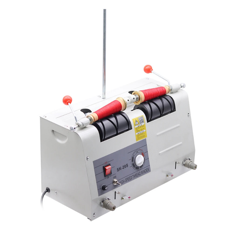 BT20S 220V Double-Head Wire Splitter Winding Rewinder Sewing Thread ...