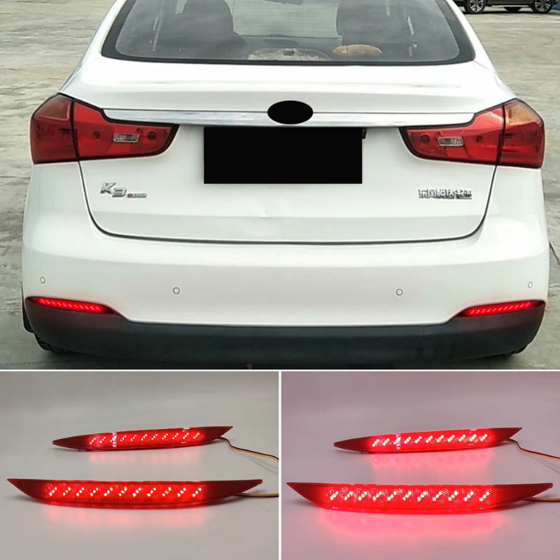 1 Pair For Kia K3 Cerato Forte 2012 2013 2014 2015 2016 Car Led Rear ...