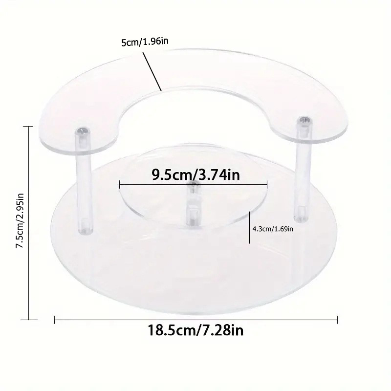 Figure Display Rack 3 Tier Perfume Display Rack Cosmetic Jewellery ...