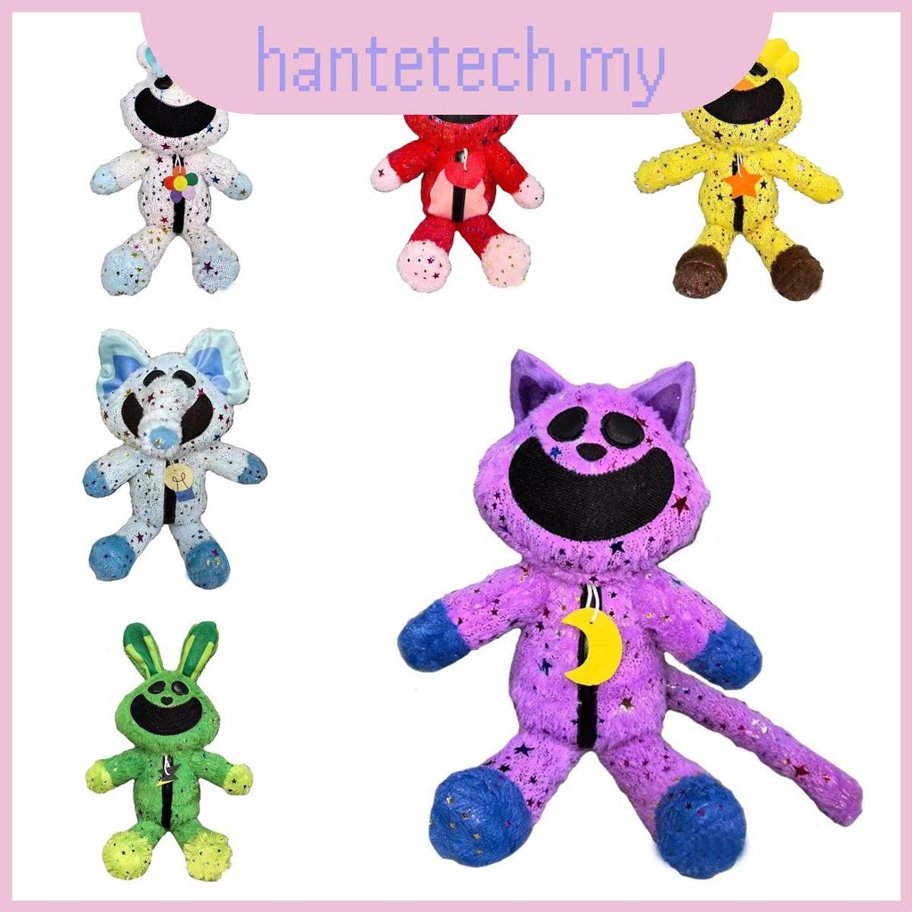 Smiling Critters Cross-border Plush Toy With Embroidered Gold Horror ...