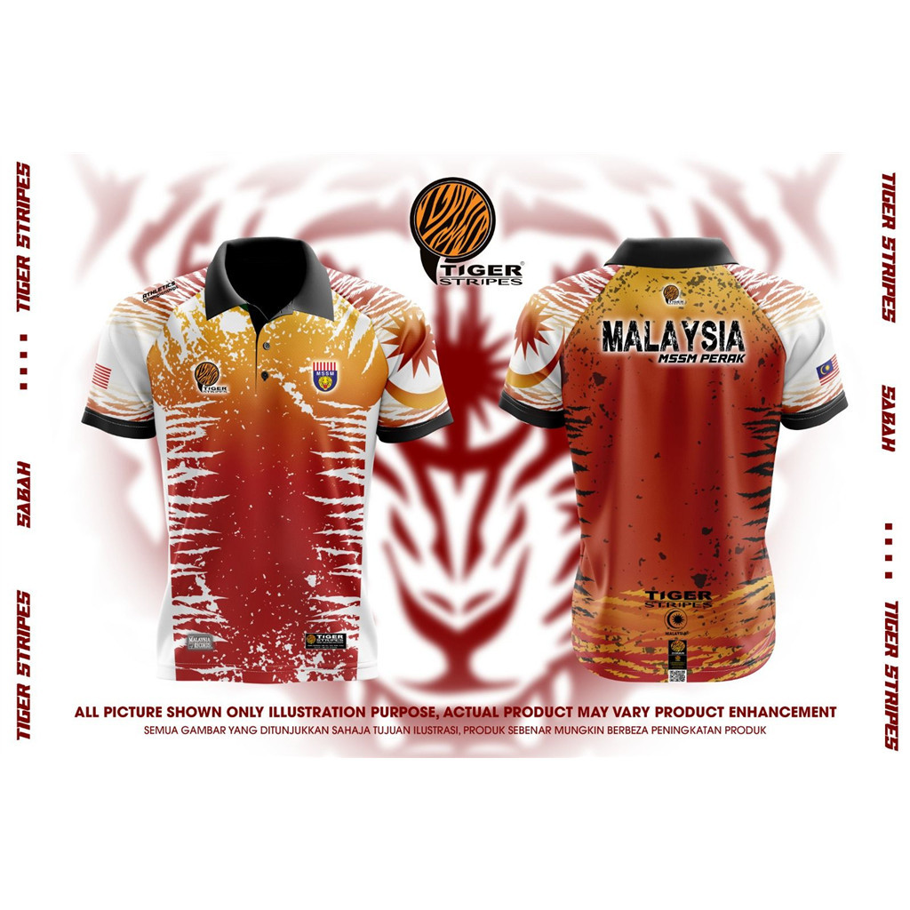 [READY STOCK] 2024 BAJU JERSEY TSHIRT VIRAL SAGA Sabah Games Unisex ...