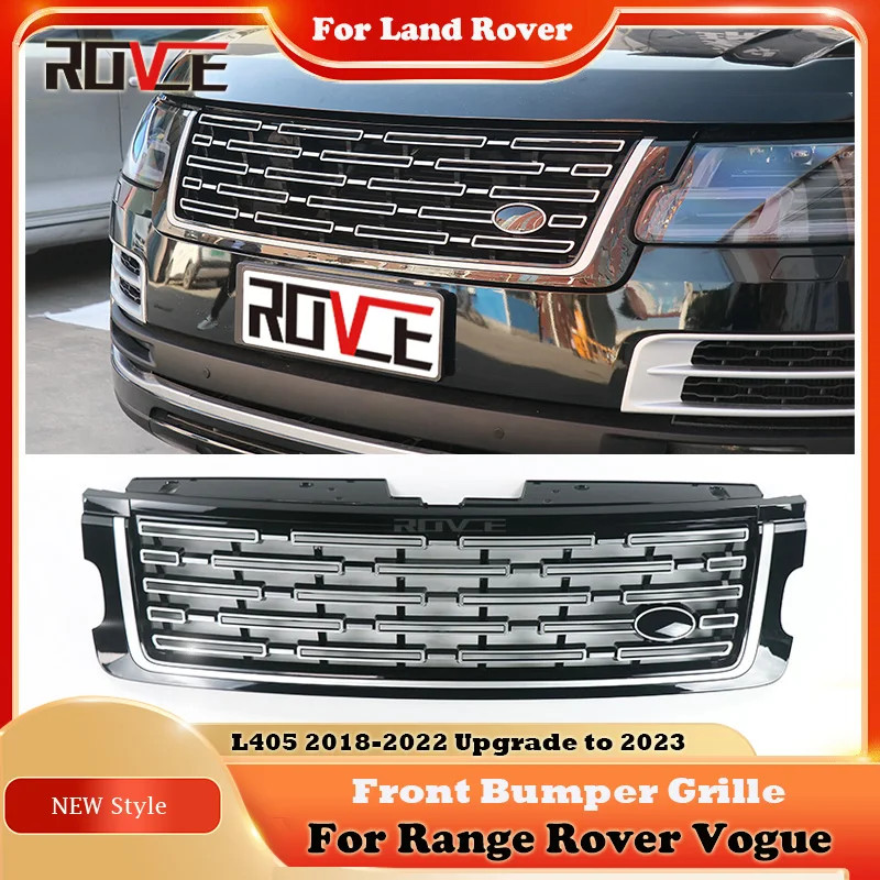 ROVCE Car Front Grille Radiator Mesh Grid For Land Rover Range Rover ...