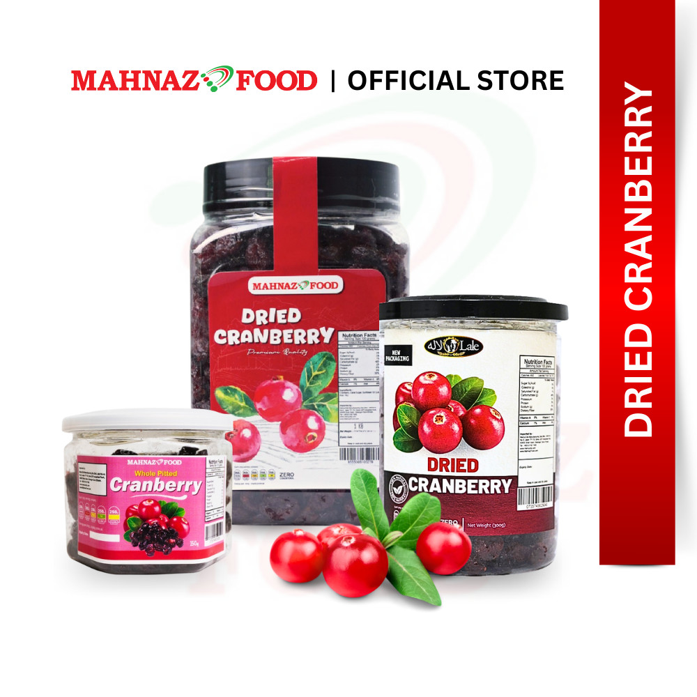 Mahnaz Food Whole Pitted Cranberry Premium Quality Natural Sweet Snacks ...