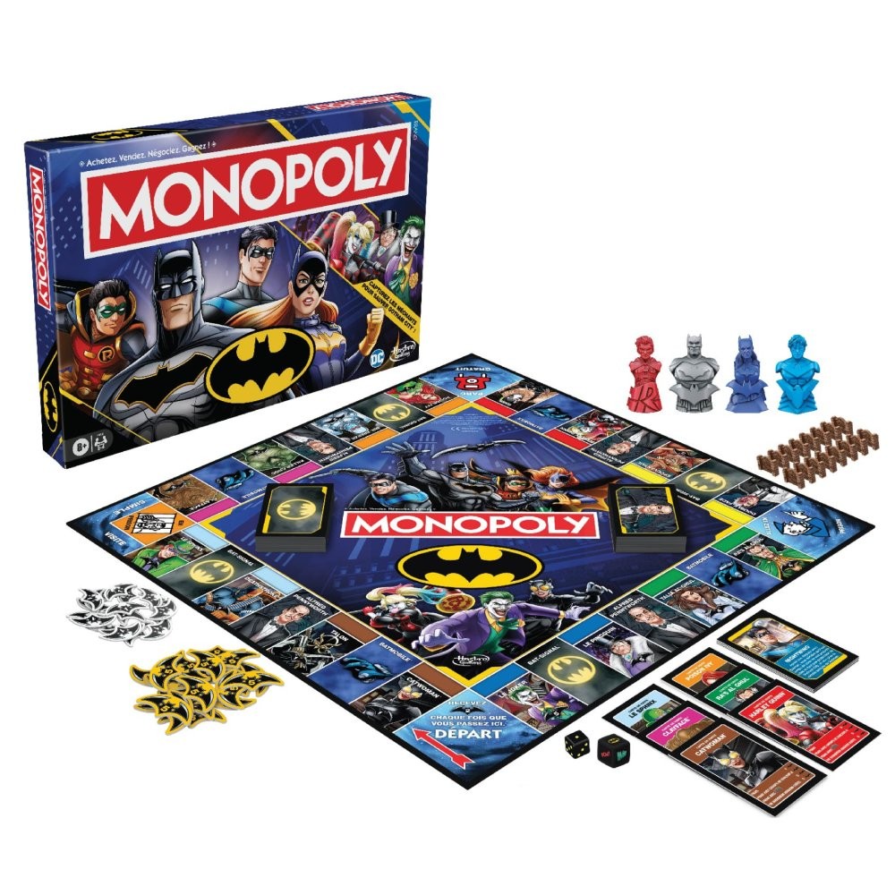 Monopoly Batman Edition Board Game | Shopee Malaysia