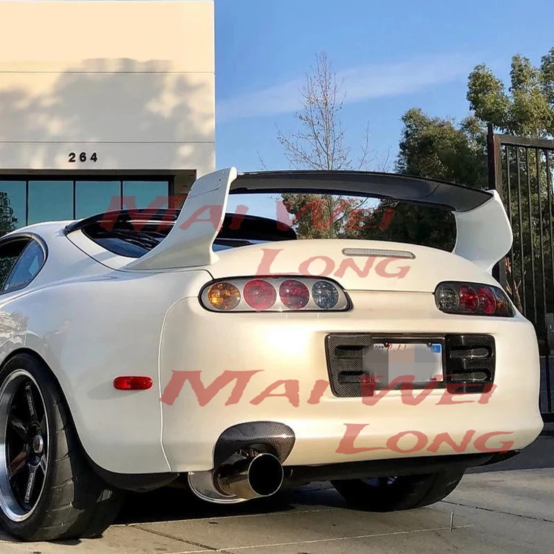 Carbon Fiber Blade 1993-2002 For Toyota Supra MK4 TRD Style Spoiler ...